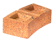 Ladrillo refractario curvo sb